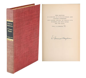Lot #620 W. Somerset Maugham - Image 1