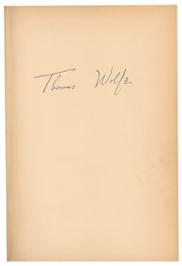 Lot #548 Thomas Wolfe - Image 2