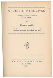 Lot #548 Thomas Wolfe - Image 3