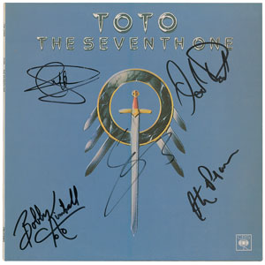 Lot #5480  Toto Signed Album - Image 1
