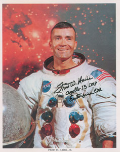 Lot #412 Fred Haise - Image 1