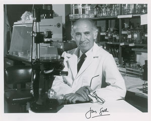 Lot #316 Jonas Salk - Image 1