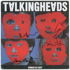 Lot #792  Talking Heads - Image 1