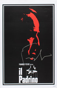 Lot #923 The Godfather: Francis Ford Coppola