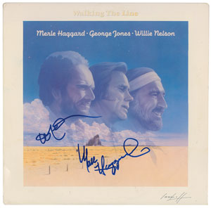 Lot #783 Willie Nelson and Merle Haggard