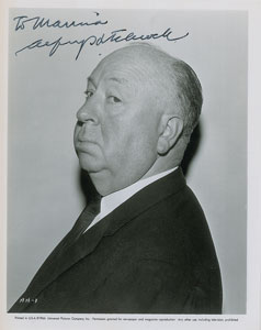Lot #825 Alfred Hitchcock