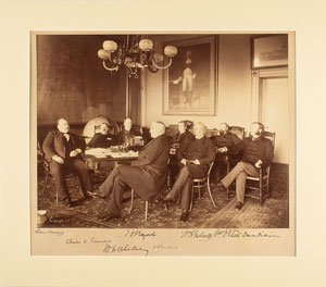 Lot #31 Grover Cleveland and Cabinet - Image 1