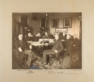Lot #34 William McKinley and Cabinet - Image 1