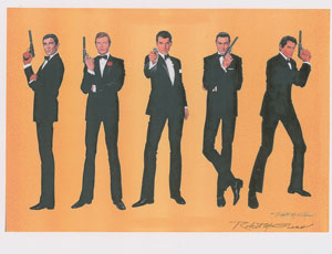 Lot #938  James Bond: Robert McGinnis - Image 1
