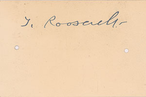 Lot #40 Theodore Roosevelt - Image 1