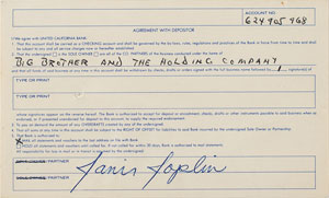 Lot #690 Janis Joplin