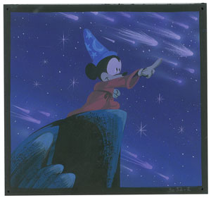 Lot #468 Mickey Mouse concept painting from Fantasia - Image 1