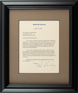 Lot #283 Ted Kennedy - Image 2