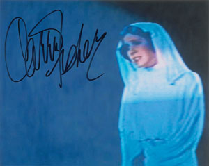 Lot #1014  Star Wars: Carrie Fisher - Image 1