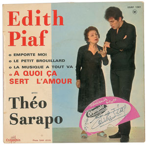 Lot #675 Edith Piaf - Image 1