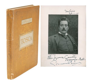 Lot #670 Giacomo Puccini - Image 1