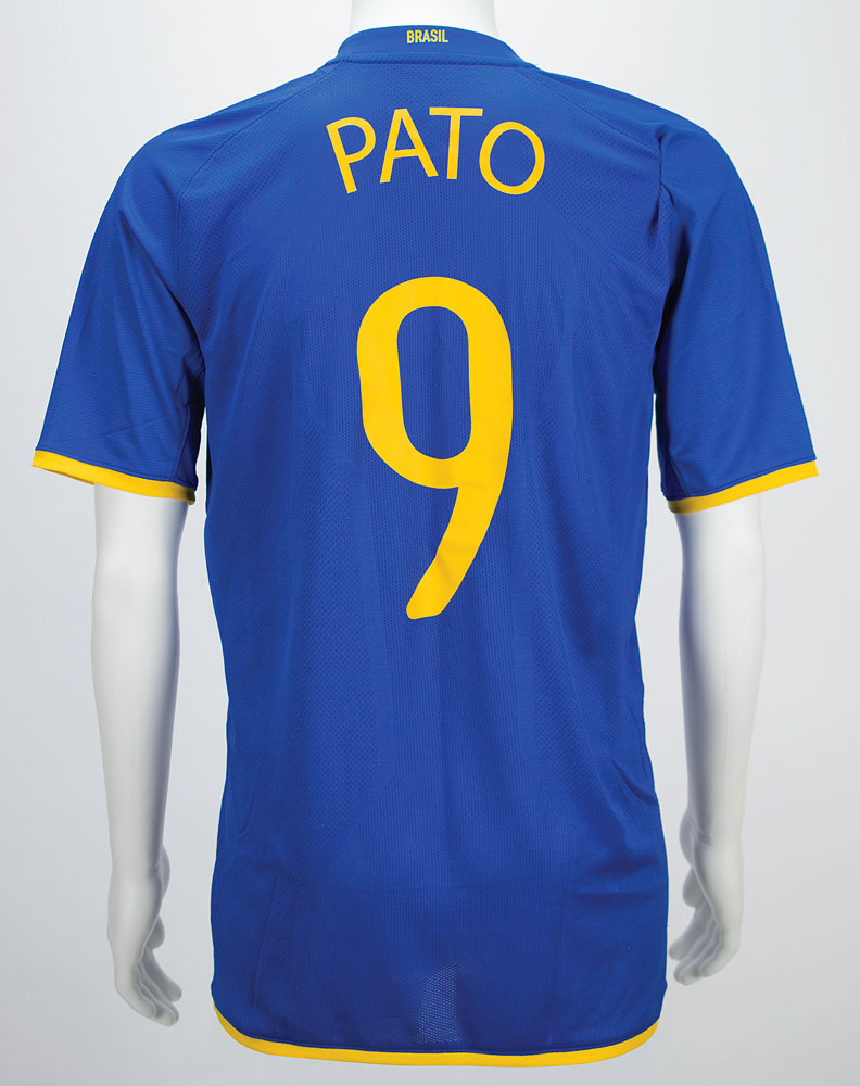 Alexandre Pato Game-Worn Jersey from the Beijing 2008 Summer Olympics