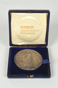 Lot #3016  London 1908 Olympics Silvered Bronze Participation Medal - Image 4