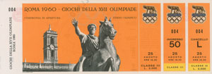 Lot #3061  Rome 1960 Summer Olympics Tickets - Image 9