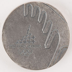 Lot #3135  Torino 2006 Winter Olympics Participation Medal - Image 2