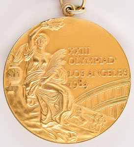 Lot #3101  Los Angeles 1984 Summer Olympics Gold Winner's Medal - Image 1