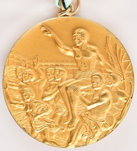 Lot #3101  Los Angeles 1984 Summer Olympics Gold Winner's Medal - Image 2