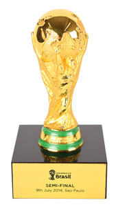 Lot #3144  2014 FIFA World Cup Semi-Final Trophy - Image 1