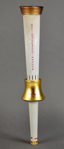 Lot #3097  Moscow 1980 Summer Olympics Torch