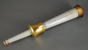 Lot #3097  Moscow 1980 Summer Olympics Torch - Image 2