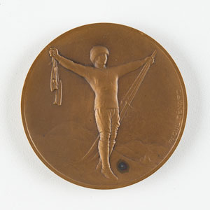 Lot #3027  Chamonix 1924 Winter Olympics Bronze Winner's Medal