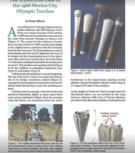 Lot #3077  Mexico City 1968 Summer Olympics 'Type 6' Torch - Image 5