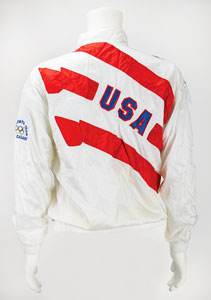 Lot #7129  Calgary 1988 Winter Olympics U.S. Team Warmup Jacket - Image 2