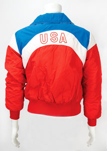 Lot #3095  Lake Placid 1980 Winter Olympics U.S. Team Jacket - Image 2