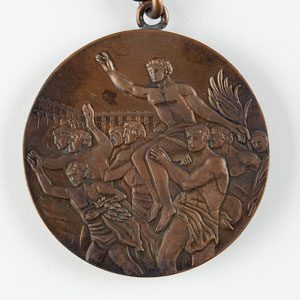 Lot #3076  Mexico City 1968 Summer Olympics Bronze Winner's Medal - Image 2