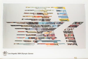 Lot #3102  Los Angeles 1984 Summer Olympics Lithograph Portfolio - Image 7