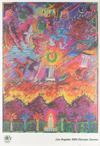 Lot #3102  Los Angeles 1984 Summer Olympics Lithograph Portfolio - Image 11