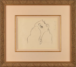 Lot #1045 Lady production drawing from Lady and the Tramp - Image 2