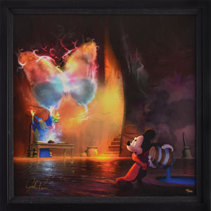 Lot #1088 Mickey Mouse and Yen Sid Limited Edition Giclee from Fantasia - Image 1