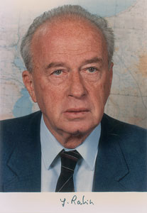 Lot #279 Yitzhak Rabin - Image 1