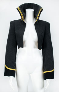 Lot #603  Banshee Grey Military Cropped Jacket