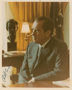 Lot #136 Richard Nixon - Image 1