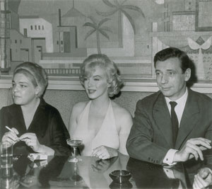 Lot #763 Marilyn Monroe and Yves Montand - Image 1