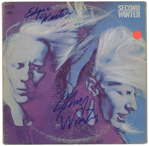 Lot #588 Johnny and Edgar Winter