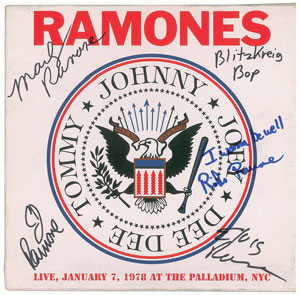 Lot #595  Ramones