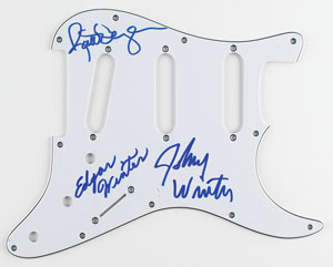Lot #590 Johnny and Edgar Winter, and Rick Derringer - Image 1