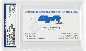 Lot #335 Neil Armstrong