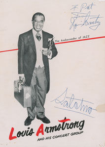Lot #517 Louis Armstrong