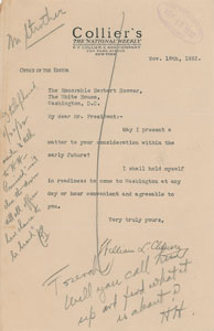 Lot #117 Herbert Hoover - Image 1