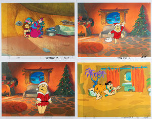 Lot #1123 Group of (4) production cels from The