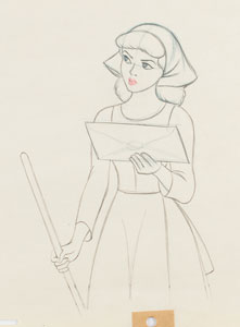 Lot #1036 Cinderella production drawing from Cinderella - Image 2